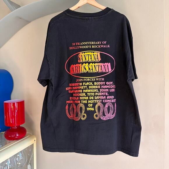 Vintage 1996 Carlos Santana Band Shirt - Picture 5 of 8